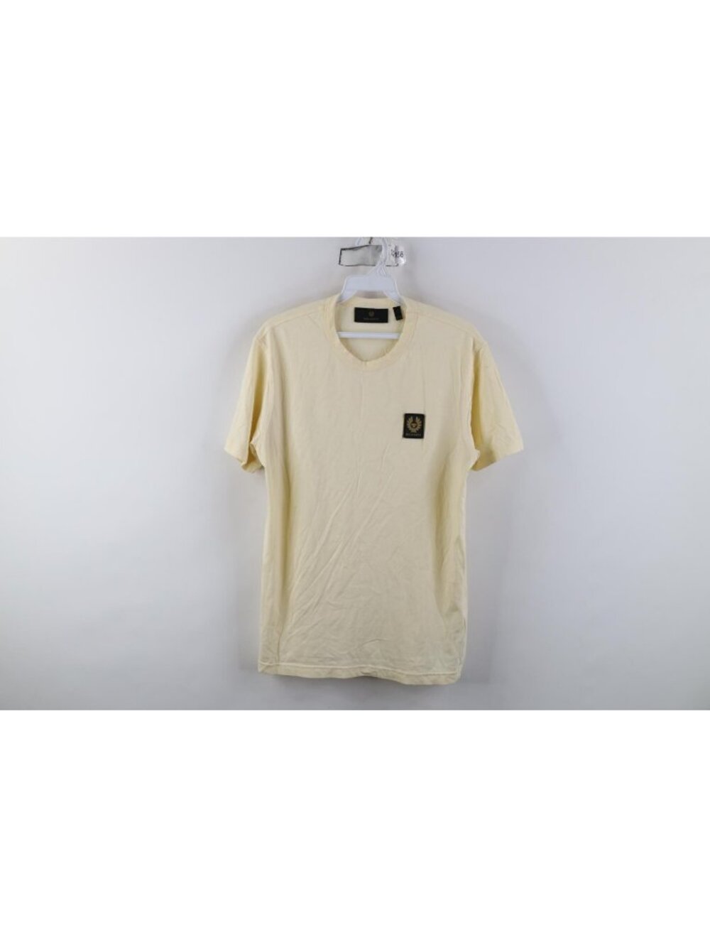 Belstaff Motorcycle Mens Small Spell Out Phoenix Patch Short Sleeve T-Shirt